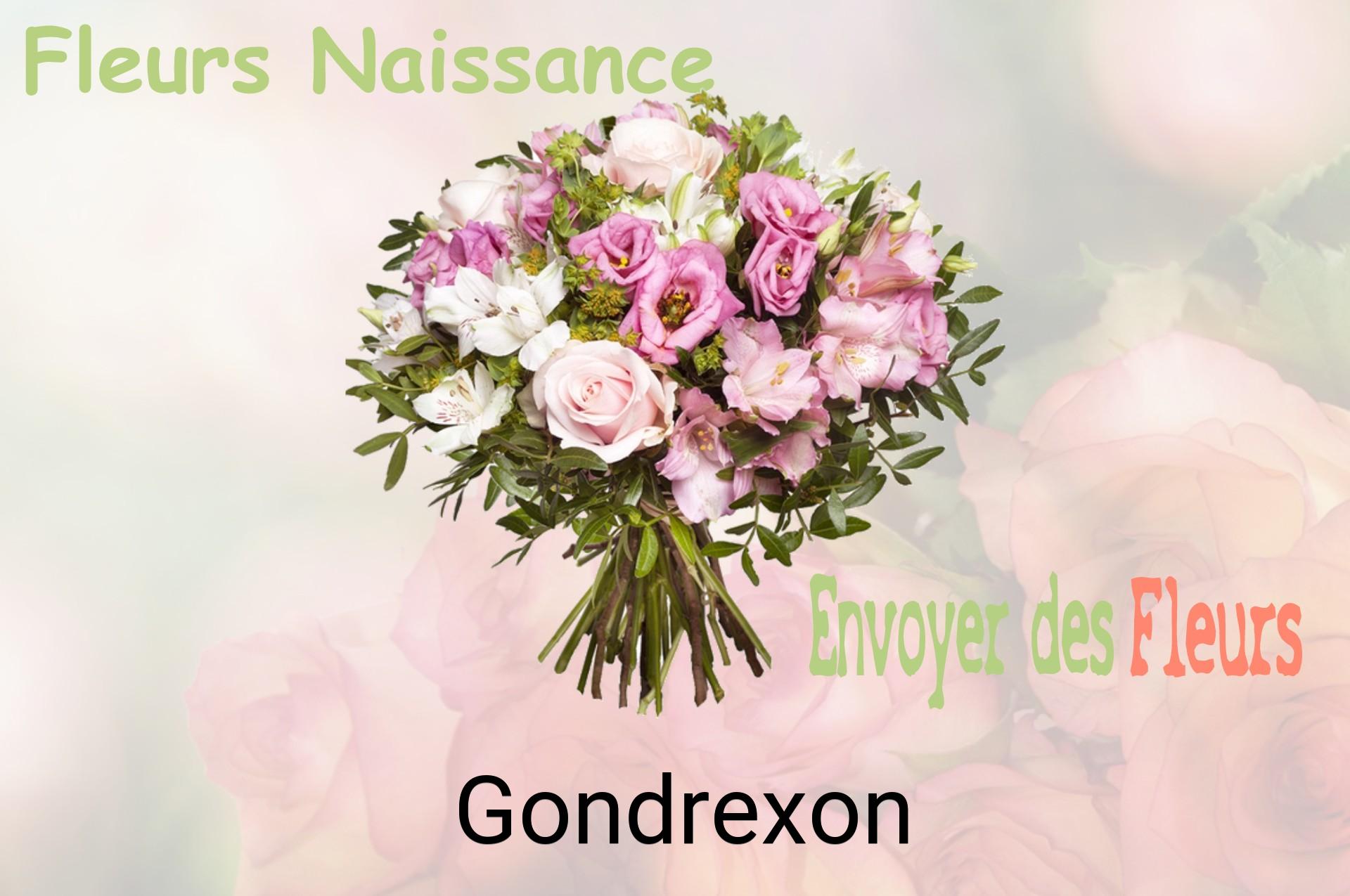 Bouquet de fleurs de naissance livré à Gondrexon